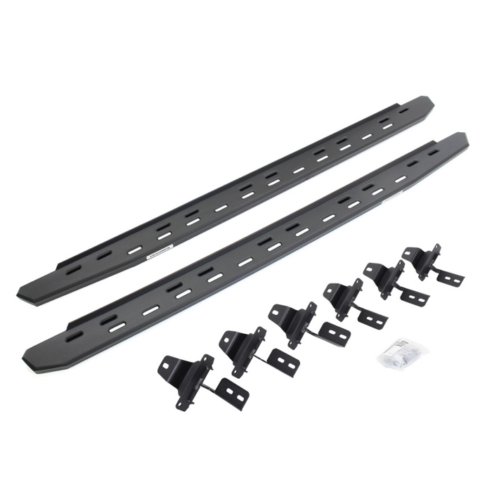 Go Rhino RB30 Slim Line Running Boards with Mounting Bracket Kit Model 69650673SPC