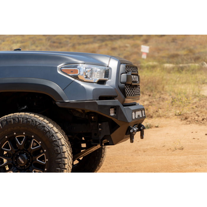 DV8 Offroad 2016-2023 Toyota Tacoma Mto Series Winch Front Bumper Model FBTT1-07