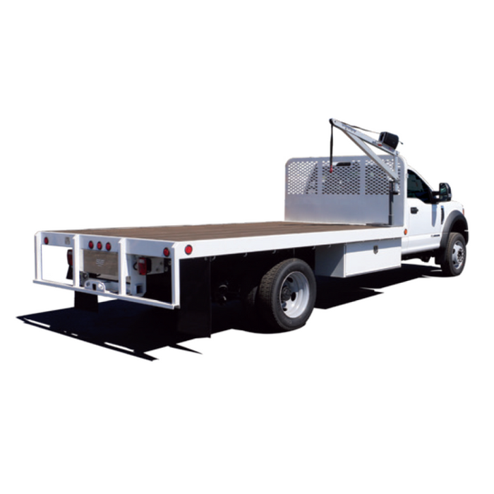 SpitzLift Platform Truck Horizontal 900 lb. 12V Pedestal Crane Package Model Platform-Option-1