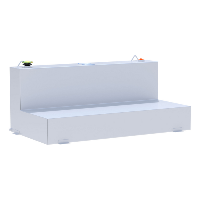 UWS White 100-Gallon L-Shape Steel Transfer Tank Model ST-100-L-W