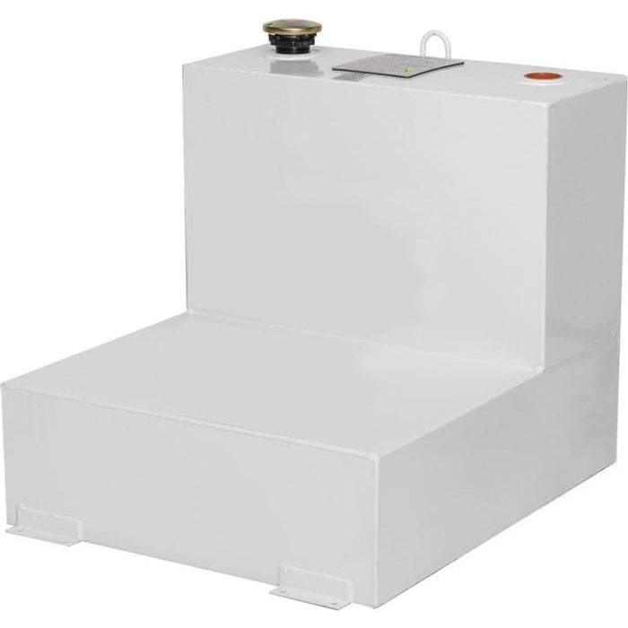 Delta / JOBOX 48 Gallon White L-Shaped Steel Liquid Transfer Tank Mode ...