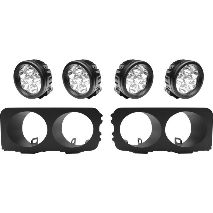 Westin Outlaw Bumper LED Light Kit Round For Outlaw Front Bumpers Model 58-9905