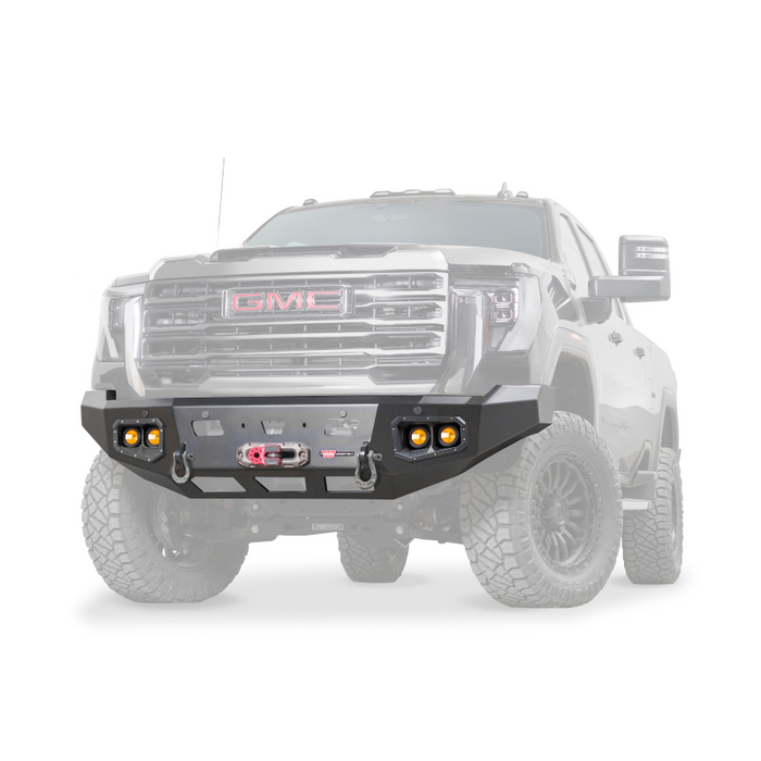 Warn Ascent HD Bumper For Select GMC 2500/3500 without Guard Model 111073