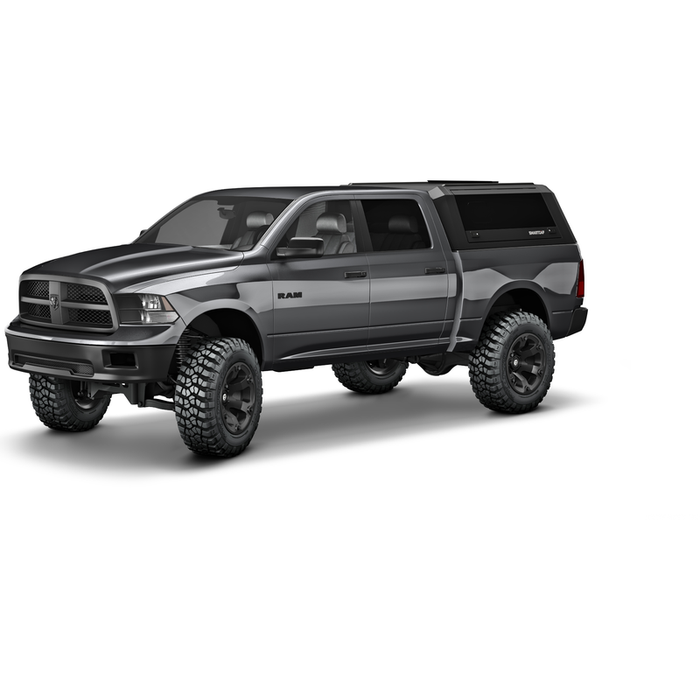 SmartCap Matte Black Truck Bed Cap EVO Sport Series w/ Horizontal Locks Model EV1003-MB