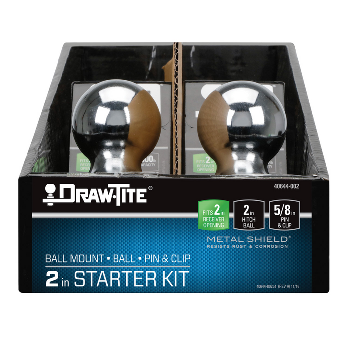 Draw-Tite Trailer Hitch Starter Ball Mount Kit Model 40644-002