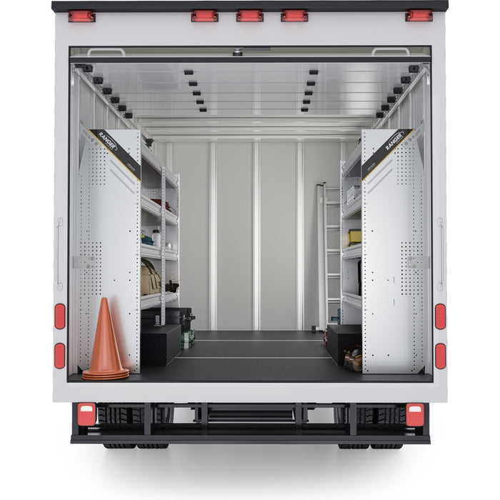 Ranger Design Aluminum Van Shelving Package for 14' Box Truck - Enclosed Trailer Model BTL-27
