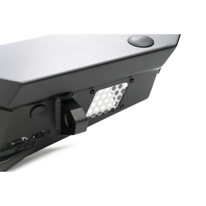 DV8 Offroad 2018-2025 Jeep Wrangler JL JLU Mto Series Rear Bumper W/ Optional Tire Carrier Model RBJL-13