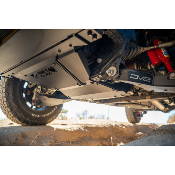DV8 Offroad 2024-2026 Toyota Tacoma, Land Cruiser Rear Belly Skid Plate Model SPTT1-09