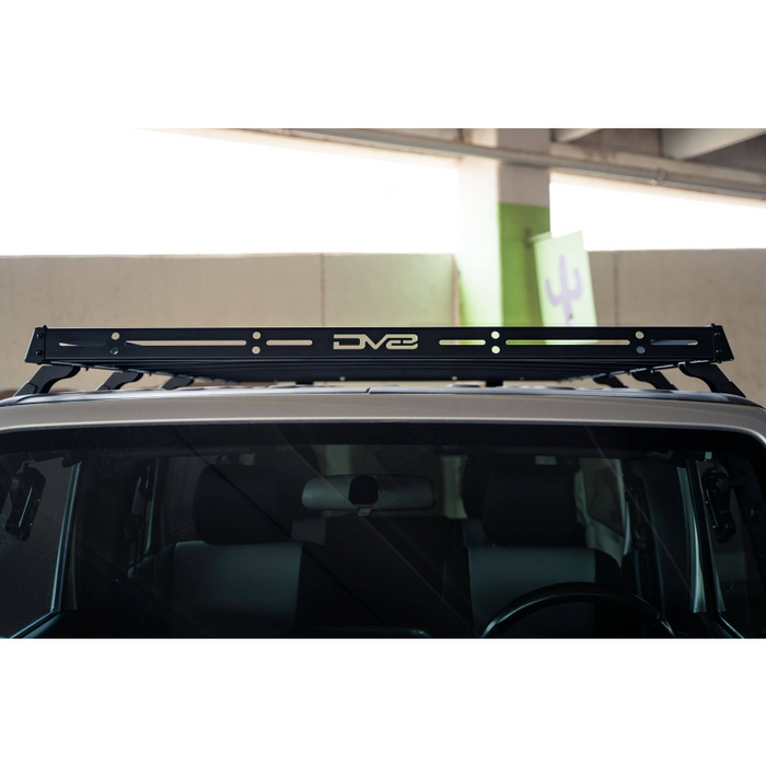 DV8 Offroad 2007-2018 Jeep Wrangler JKU 4-Door Full-Length Roof Rack Model RRJK-03