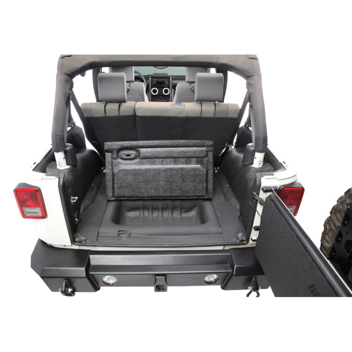 Bedrug Jeep Bedtred 2Dr Rear 5Pc Cargo Kit (Inc Tlgte & Tub Liner) Model BTJK07R2