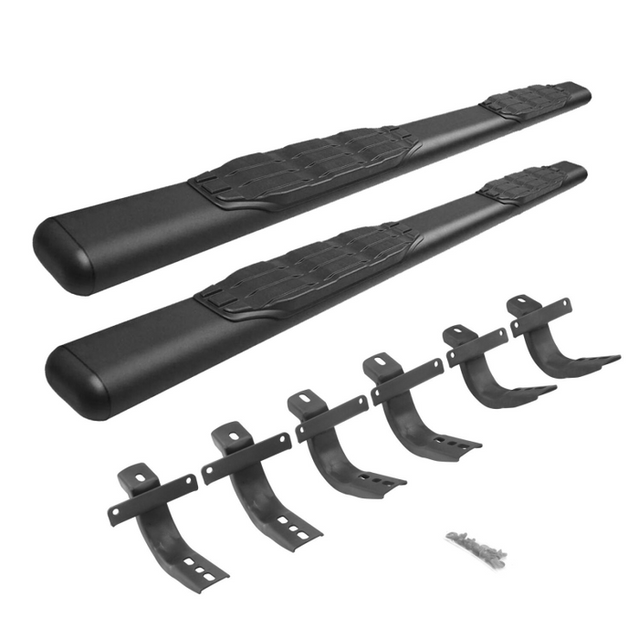 Go Rhino 5" 1000 Series Step Nerf Bars with Mounting Brackets Kit Model 105412973T