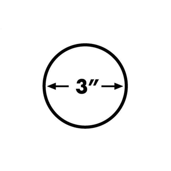 Dee Zee UltraBlack Steel Step Nerf Bars Universal 3 in. Round Cab Length Model DZ3700291