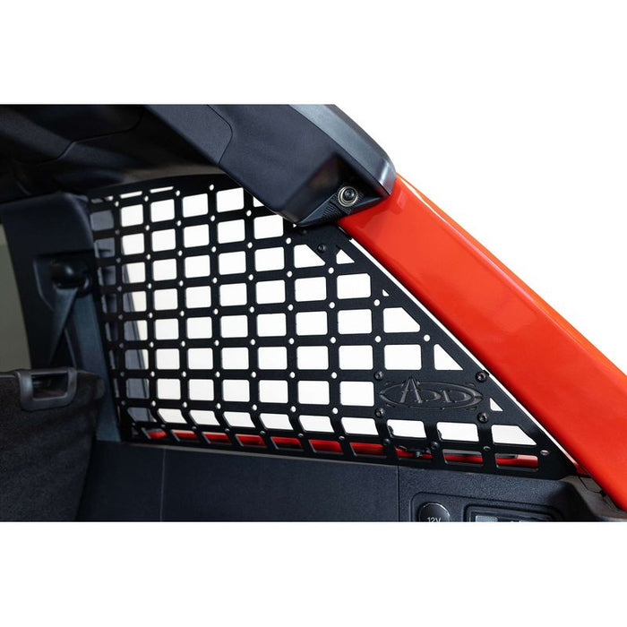 Addictive Desert Designs 21-23 Ford Bronco & Bronco Raptor Rear Window Molle Storage Panels Model AC2302801NA