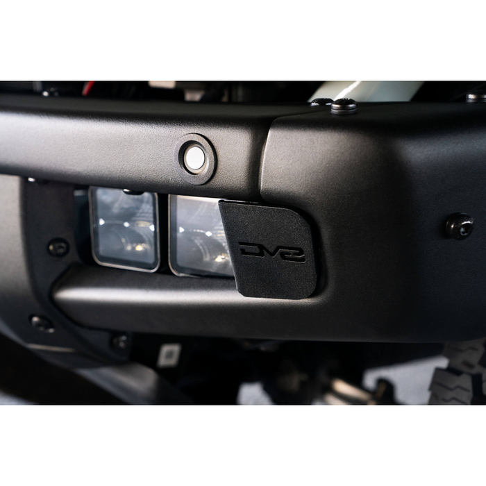 DV8 Offroad 2021-2026 Ford Bronco Factory Bumper Pocket Light Mount Model LBBR-05