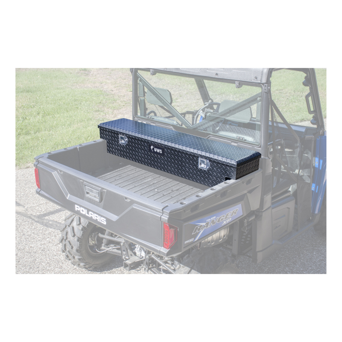 UWS Matte Black Aluminum UTV Tool Box - Honda Model 8500004