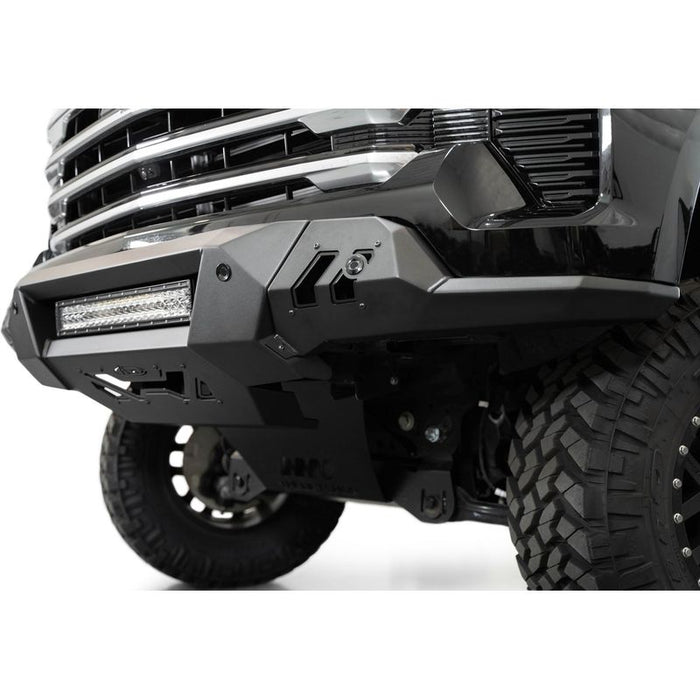 Addictive Desert Designs Chevy Silverado 1500 Black Label Front Bumper Model F140300010103