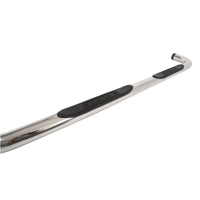 Dee Zee Stainless Steel Step Nerf Bars 3 in. Round Cab Length Model DZ372533
