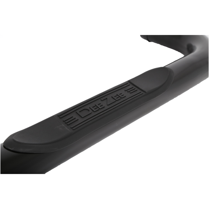 Dee Zee Textured Black Steel Step Nerf Bars 3 in. Round Cab Length Model DZ372521