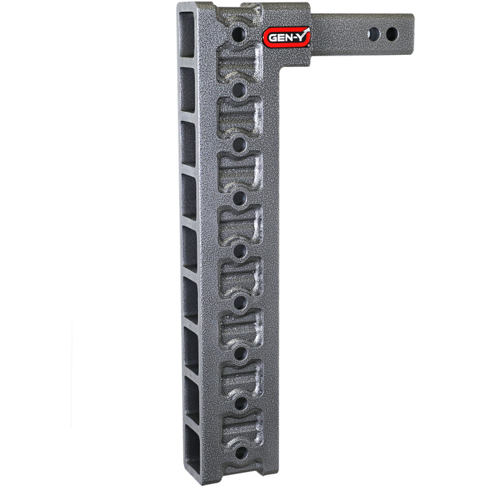 GEN-Y MEGA-DUTY 2" Shank 20" Drop 1.5K TW 10K Hitch & GH-0100 Stabilizer Kit Model GH-309