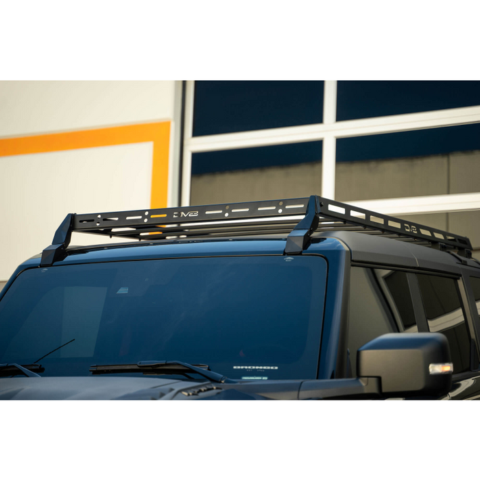 DV8 Offroad 2021-2025 Ford Bronco Hard Top Roof Rack Model RRBR-02