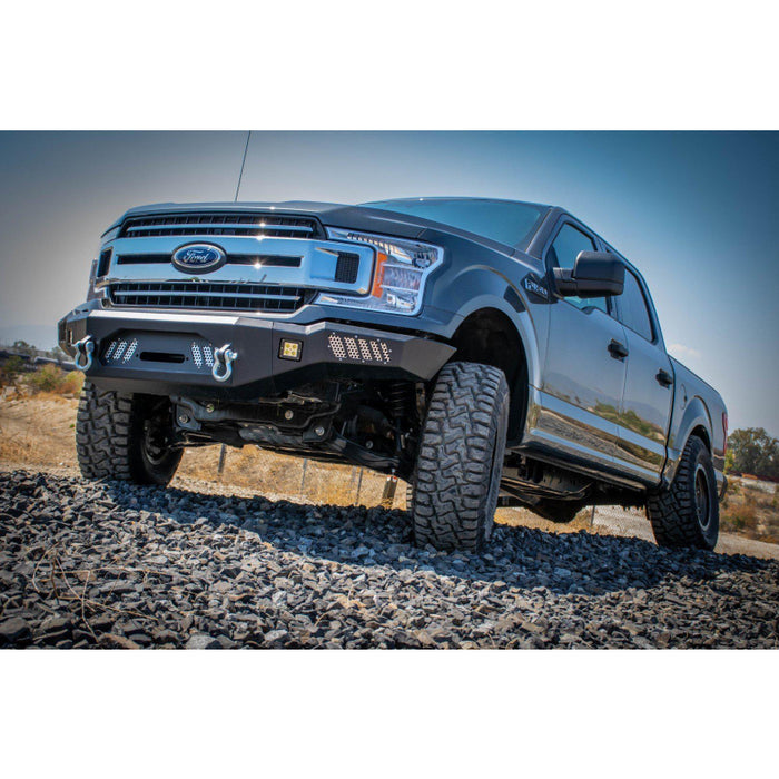 DV8 Offroad 2018-2020 Ford F-150 Steel Front Bumper Model FBFF1-08