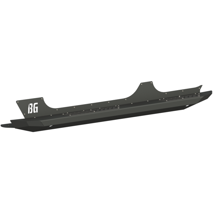Bodyguard Rock Sliders With Body Cladding 4 Door Bare Metal Model 95441B