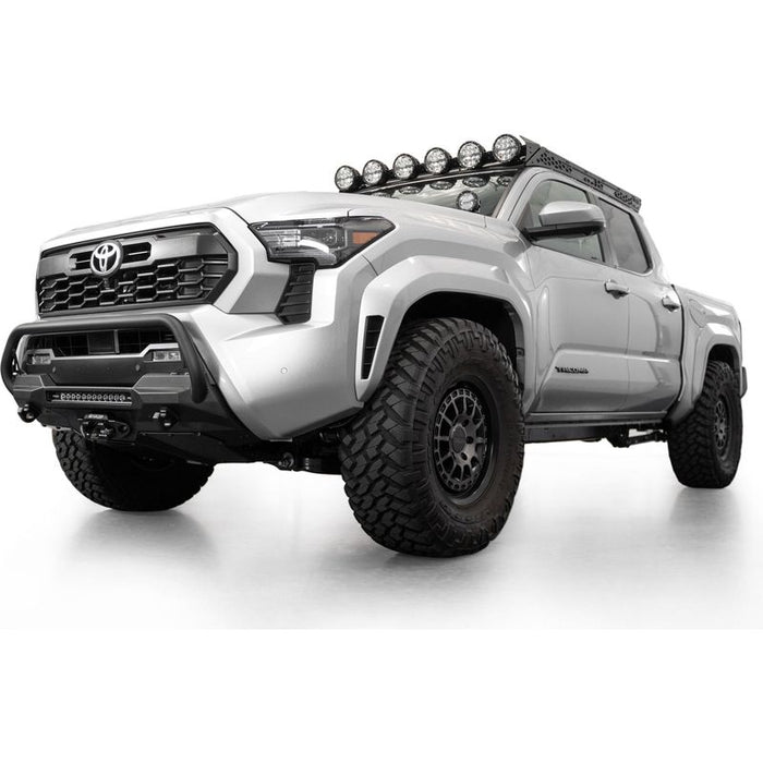 Addictive Desert Designs 24+ Toyota Tacoma Stealth Center Mount Winch Front Bumper w/ Top Hoop Model F6703512601NA