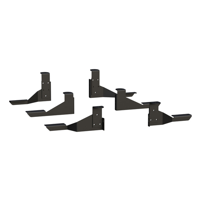 Luverne Regal 7 Black Stainless 78" Oval Side Steps Select Silverado Sierra HD Model 277078-401743