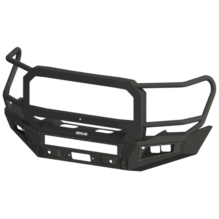 Bodyguard A2 Front Extreme - W/O Sensor Cutouts W/ Mesh Grille No Camera Harness Bare Metal Model CEG20BNBMN