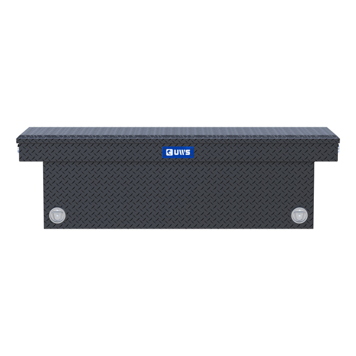 UWS 69" Matte Black Deep Push Button Crossover Truck Tool Box Model TBSD-69-PB-MB