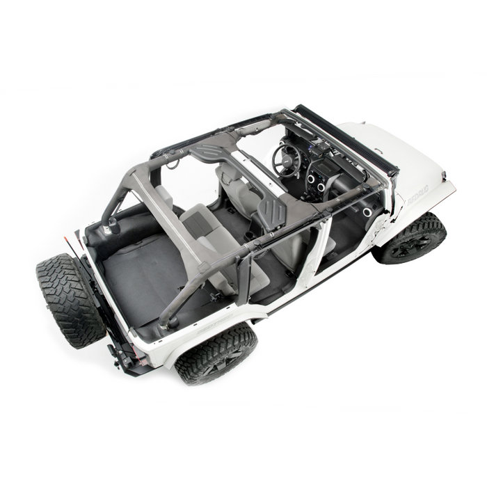 Bedrug Jeep Bedtred 4Dr Rr 5Pc Cargo Kit (Inc Tlgte & Tub Liner) Model BTJK07R4