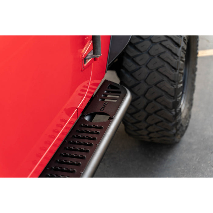 DV8 Offroad 4-Door OE Plus Running Boards Model SRJK-08