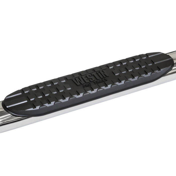 Westin PRO TRAXX 4 Oval Step Nerf Bars Polished Stainless Steel Model 21-23700