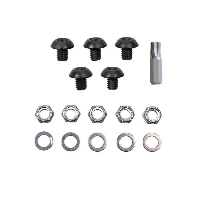 TrailFX Fender Flare Hardware Kit For 5 BLACK SS HEX BOLTS Model TFPBOLTS