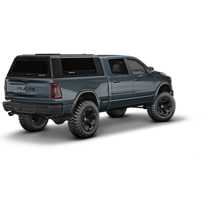 SmartCap Matte Black Truck Bed Cap EVO Sport Series w/ Horizontal Locks Model EV1006-MB
