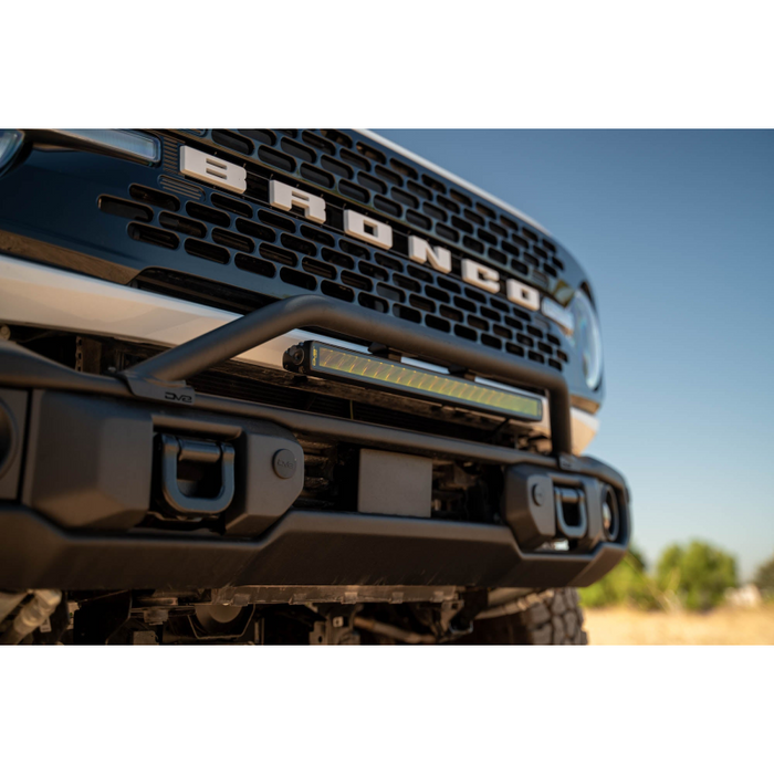 DV8 Offroad 2021-2026 Ford Bronco Capable Bull Bar Tube Model LBBR-09