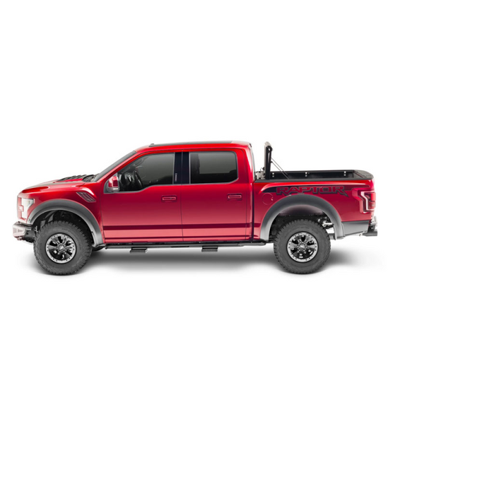 UnderCover Fusion Hard Folding 2021-2025 Ford F-150 5' 7" Bed - Paint Code M7 Carbonized Gray Model AR22029L-M7