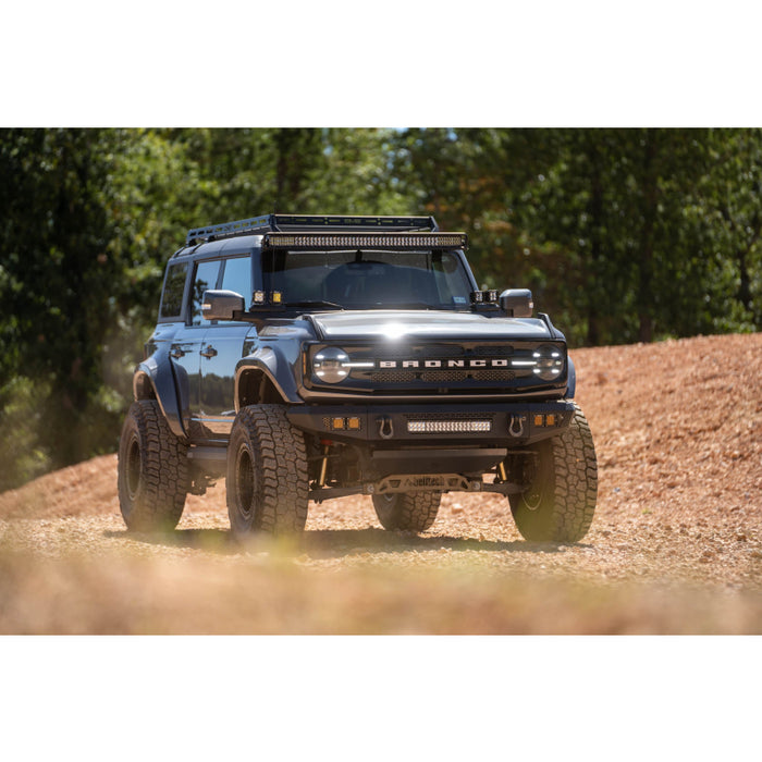 DV8 Offroad 2021-2025 Ford Bronco Oe Plus Series Front Bumper V2 Model FBBR-06