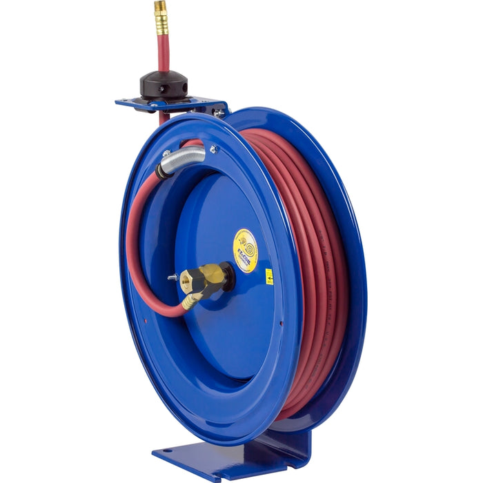 Coxreels EZ-P Series Safety System Performance Spring Driven Hose Reel 1/4 in. x 50 ft. - Hose Included 300 PSI Model EZ-P-LP-150
