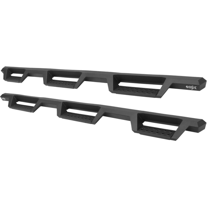Westin HDX Drop Wheel to Wheel Side Steps Textured Black Steel For Double Cab Model 56-534595