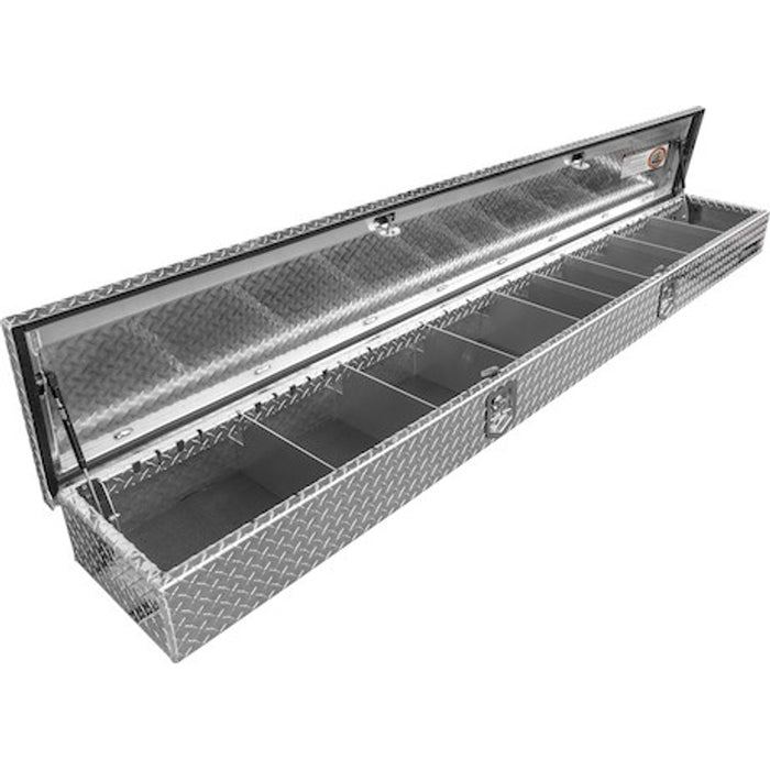 Buyers Products Top Mount Service Body Box 96x14 Heavy-Duty Diamond Tread Aluminum Model 1709614