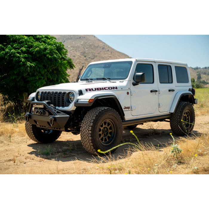 DV8 Offroad 2007-2025 Jeep Gladiator JT Wrangler JK JKU JL JLU Fs-15 Series Front Bumper Model FBJL-05