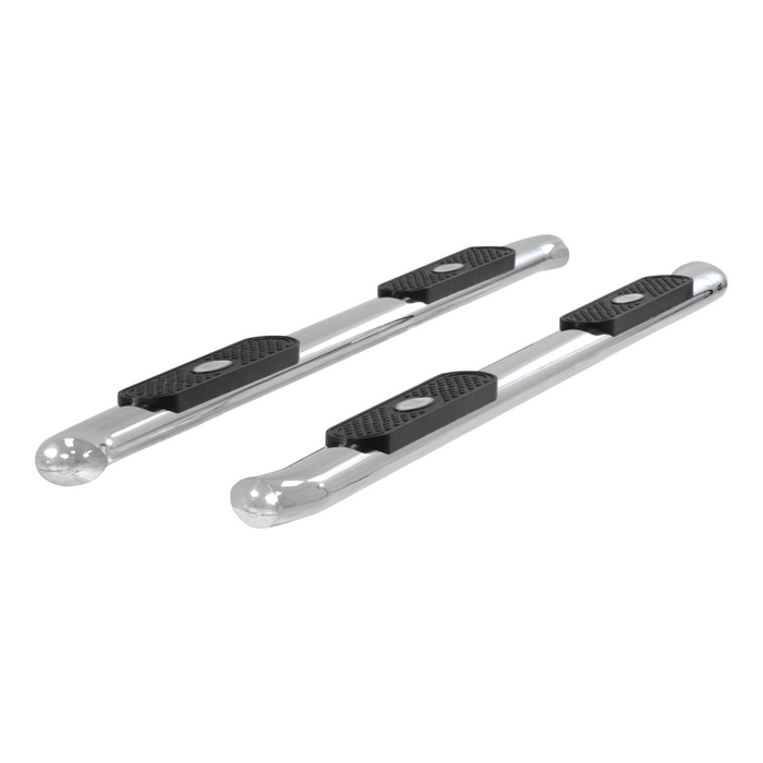 ARIES 4" Polished Stainless Oval Step Nerf Bars Model S223039-2