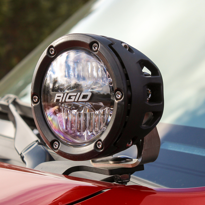 Rigid Industries A-Pillar Light Kit, Includes 4In 360-Series Drive Model 46704