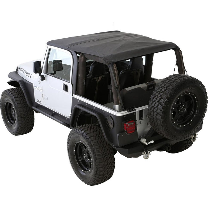 Smittybilt XRC Rear 3" Fender Flate Pair - Textured Black (97-06 TJ) Model 76875