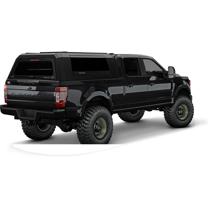 SmartCap Matte Black Truck Bed Cap EVO Sport Series w/ Horizontal Locks Model EV0315-MB