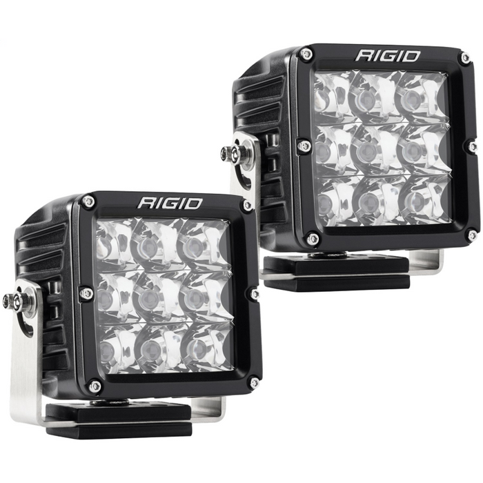 Rigid Industries D-XL PRO LED Light, Spot Optic, Surface Mount, Black Housing, Pair Model 322213
