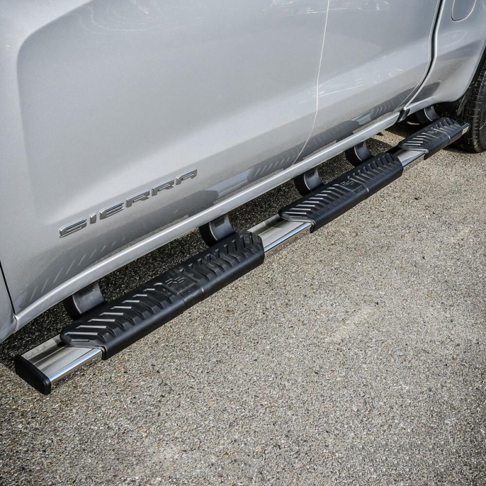 Westin R5 M-Series Wheel to Wheel Step Nerf Bars Polished Stainless Steel 5 in. Model 28-534680