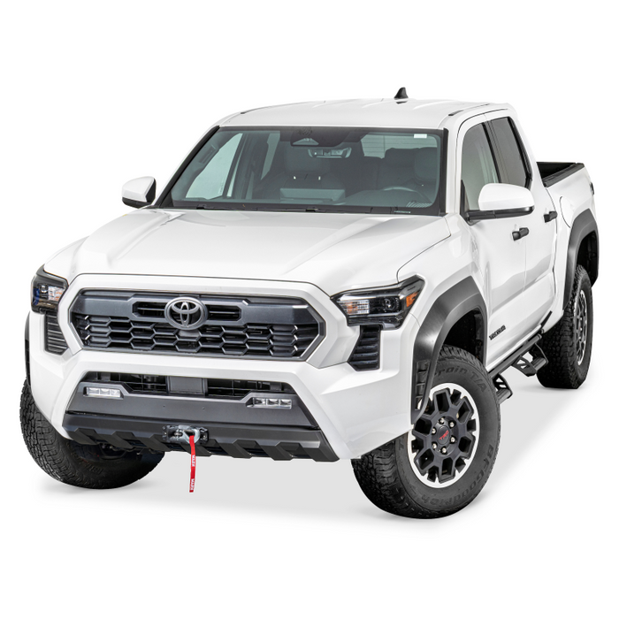 Warn Winch Mount Hidden for 24-26 Toyota Tacoma Powder Coated Black Steel Model 112438