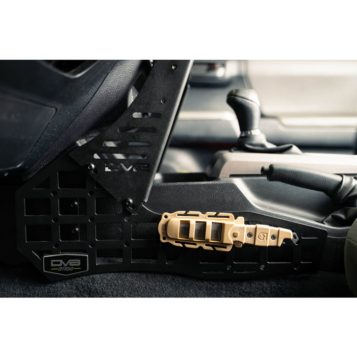 DV8 Offroad 2016-2023 Toyota Tacoma Center Console Molle Panels, Device Mount Model CCT1-01